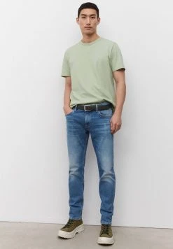 Marc O'Polo Herren SJÖBO - Jeans Straight Leg - Eco Mid Blue Wash