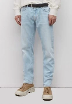 Marc O'Polo Herren MODELL SJÖBO AUS - Jeans Straight Leg - Eco Bleach Blue Wash