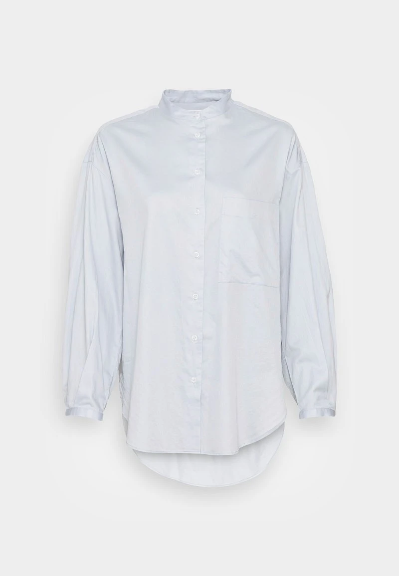 Marc O'Polo BLOUSE LONG SLEEVE STAND UP COLLAR LONG SHAPE BUTTON DOWN - Hemdbluse - Morning Dew | Damen 4 Marc O'Polo BLOUSE LONG SLEEVE STAND UP COLLAR LONG SHAPE BUTTON DOWN - Hemdbluse - Morning Dew | Damen – Bild 4