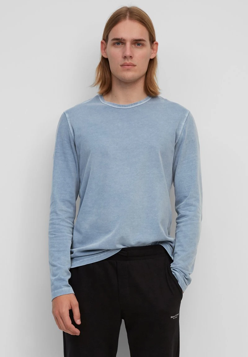 Marc O'Polo Langarmshirt - Stormy Sea | Herren 1 Marc O'Polo Langarmshirt - Stormy Sea | Herren