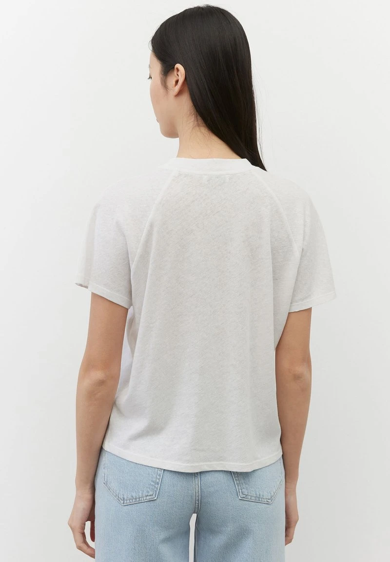 Marc O'Polo Damen T-Shirt Basic - White 2 Marc O'Polo Damen T-Shirt Basic - White – Bild 2