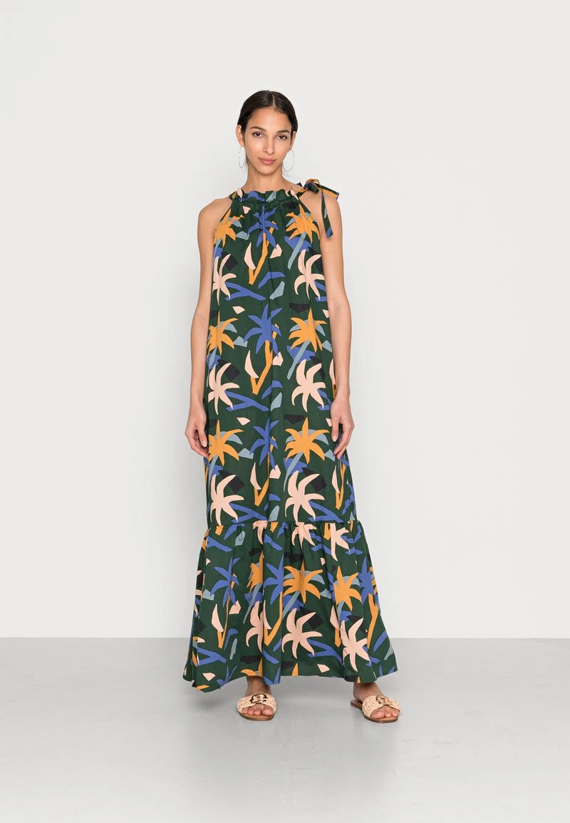 Marc O'Polo DRESS NECKHOLDER STYLE MAXI LENGTH - Maxikleid - Multi | Damen 1 Marc O'Polo DRESS NECKHOLDER STYLE MAXI LENGTH - Maxikleid - Multi | Damen
