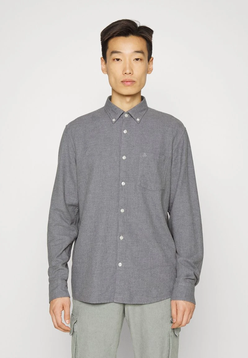 Marc O'Polo Herren BUTTON DOWN LONG SLEEVE ONE POCKET - Hemd - Nordic Grey Melange 1 Marc O'Polo Herren BUTTON DOWN LONG SLEEVE ONE POCKET - Hemd - Nordic Grey Melange