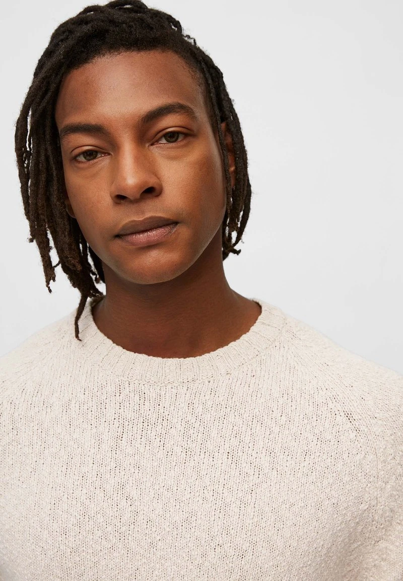 Marc O'Polo Strickpullover - Linen White | Herren 5 Marc O'Polo Strickpullover - Linen White | Herren – Bild 5