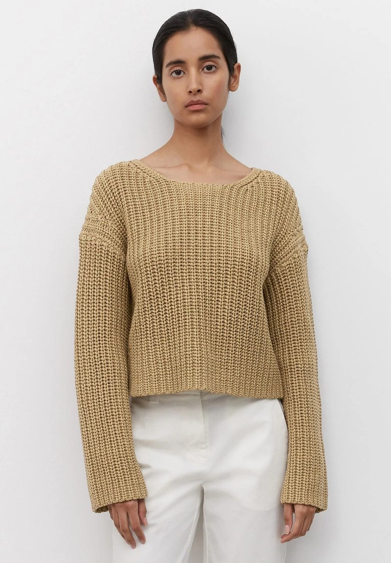 Marc O'Polo Damen Strickpullover - Beige 1 Marc O'Polo Damen Strickpullover - Beige