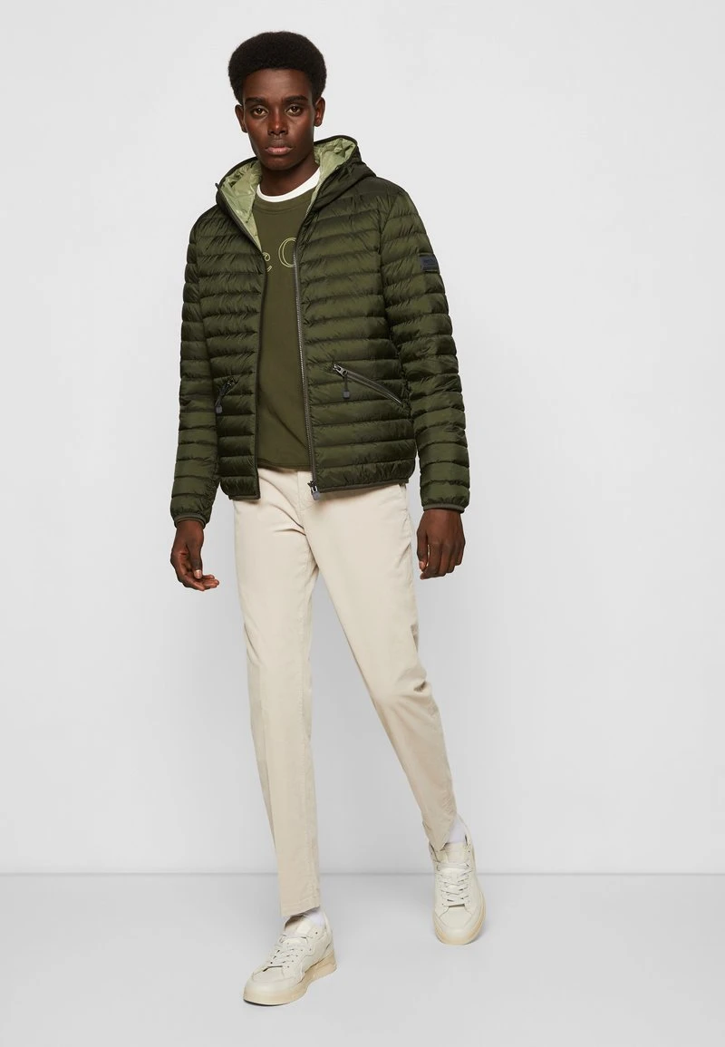 Marc O'Polo JACKET REGULAR FIT HOOD VISLON ZIPPER - Übergangsjacke - Burnt Leaf | Herren 4 Marc O'Polo JACKET REGULAR FIT HOOD VISLON ZIPPER - Übergangsjacke - Burnt Leaf | Herren – Bild 4