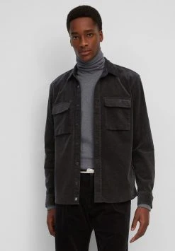 Marc O'Polo AUS ROBUSTER - Hemd - Black | Herren