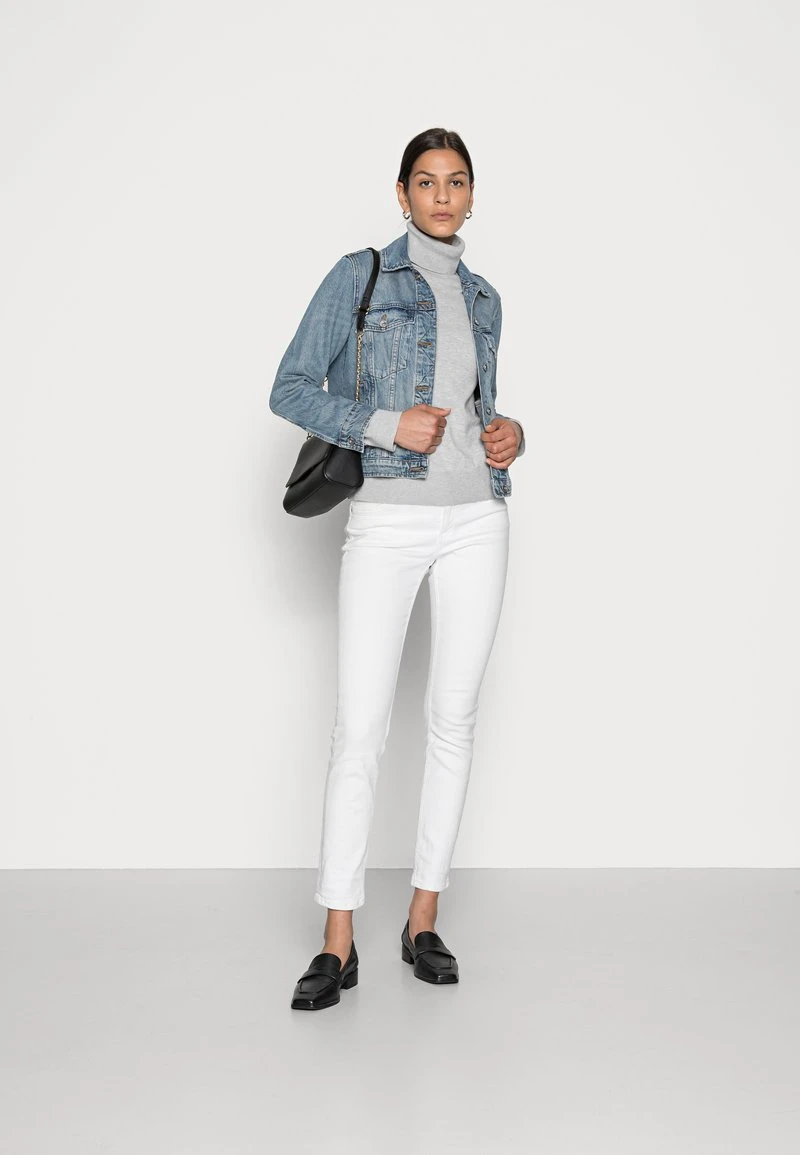 Marc O'Polo Damen TURTLE NECK - Strickpullover - Stony Grey Melange 2 Marc O'Polo Damen TURTLE NECK - Strickpullover - Stony Grey Melange – Bild 2