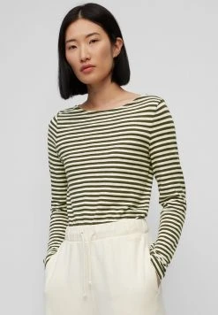 Marc O'Polo Langarmshirt - Multi Olive | Damen