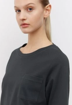 Marc O'Polo Damen Langarmshirt - Marine -Marc O'Polo Verkäufe 090e51767a53422f8bf1eda663cf3e4d