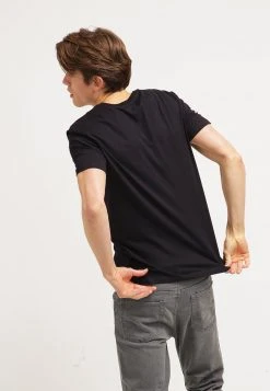 Marc O'Polo SCOTT SHAPED FIT - T-Shirt Basic - Black | Herren -Marc O'Polo Verkäufe 096bb7a7c9e94c7cb329d5ccc5167707