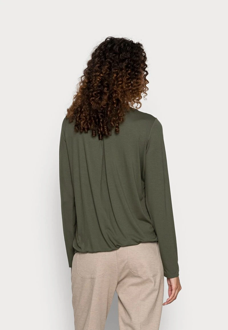 Marc O'Polo LONG SLEEVE BOAT NECK ELASTIC AT HEM - Langarmshirt - Fresh Moss | Damen 3 Marc O'Polo LONG SLEEVE BOAT NECK ELASTIC AT HEM - Langarmshirt - Fresh Moss | Damen – Bild 3