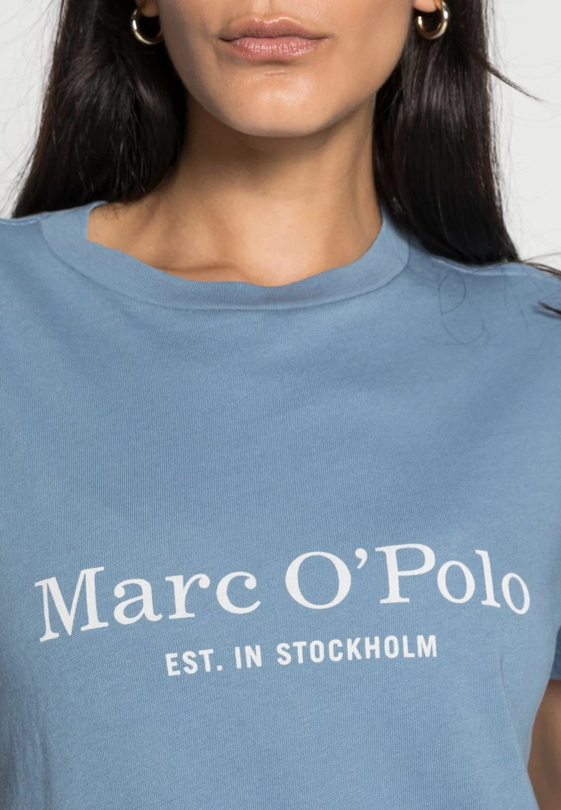 Marc O'Polo SHORT SLEEVE ROUND NECK PLACED PRINT - T-Shirt Print - Fall Sky | Damen 5 Marc O'Polo SHORT SLEEVE ROUND NECK PLACED PRINT - T-Shirt Print - Fall Sky | Damen – Bild 5