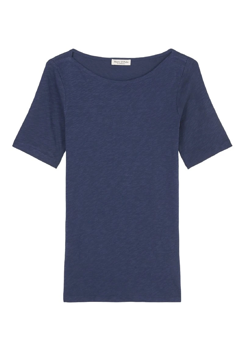 Marc O'Polo Damen T-Shirt Basic - Noble Blue 1 Marc O'Polo Damen T-Shirt Basic - Noble Blue