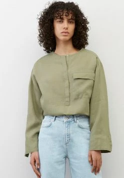 Marc O'Polo SOMMERLICHEM - Langarmshirt - Herbal Steam | Damen