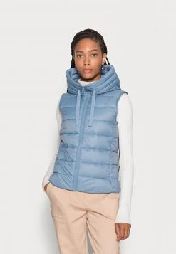Marc O'Polo RECYCLED VEST FIX HOOD STAND UP COLL - Weste - Fall Sky | Damen