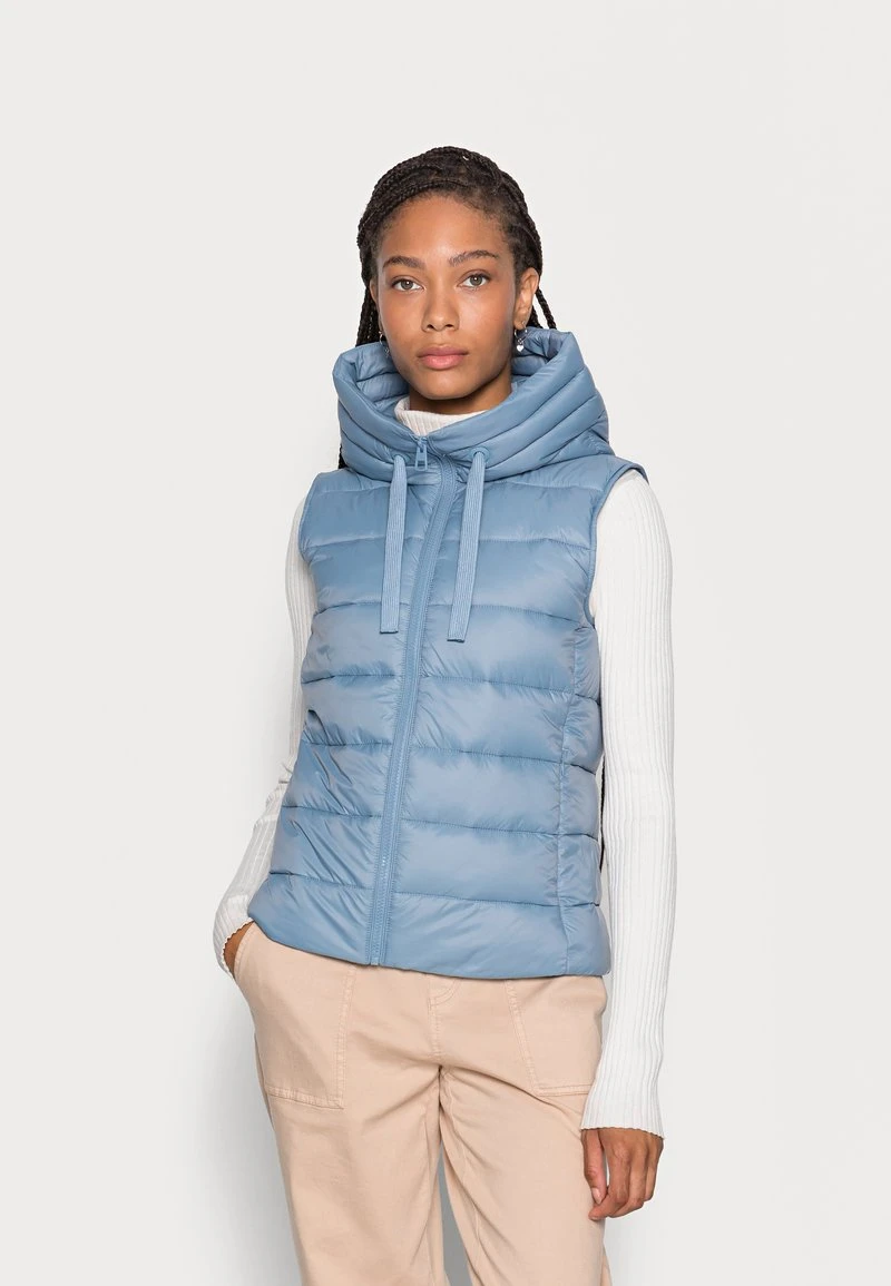 Marc O'Polo RECYCLED VEST FIX HOOD STAND UP COLL - Weste - Fall Sky | Damen 1 Marc O'Polo RECYCLED VEST FIX HOOD STAND UP COLL - Weste - Fall Sky | Damen