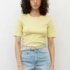 Marc O'Polo T-Shirt Basic - Lemon Sorbet | Damen