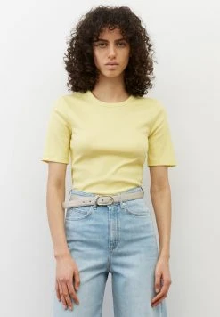 Marc O'Polo T-Shirt Basic - Lemon Sorbet | Damen