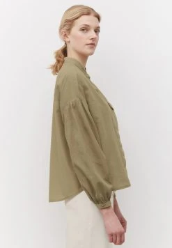 Marc O'Polo Hemdbluse - Wheat Field | Damen -Marc O'Polo Verkäufe 0e33f4d2981e455cab71e1cb98457855