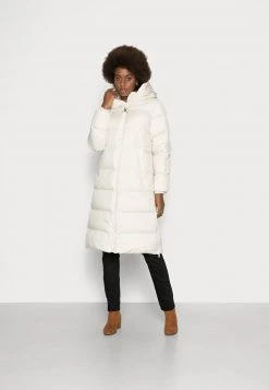 Marc O'Polo PUFFER COAT FIX HOOD WELT POCKETS BACKPACK STRAPS - Daunenmantel - Chalky Sand | Damen