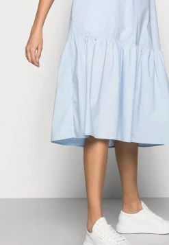 Marc O'Polo MIDI DRESS - Freizeitkleid - Light Blue | Damen -Marc O'Polo Verkäufe 105fb77da4824409a45e27bb2b317937