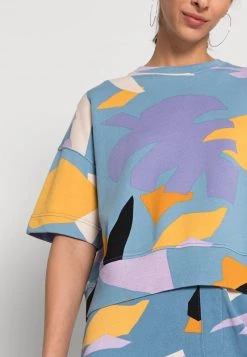 Marc O'Polo Damen CREW NECK SHORT SLEEVE - Sweatshirt - Multi 9 Marc O'Polo Damen CREW NECK SHORT SLEEVE - Sweatshirt - Multi -Marc O'Polo Verkäufe 160d0053f32945feab7c1ada9f108721