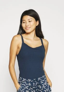 Marc O'Polo Damen TOP - Unterhemd/-shirt - Dunkelblau