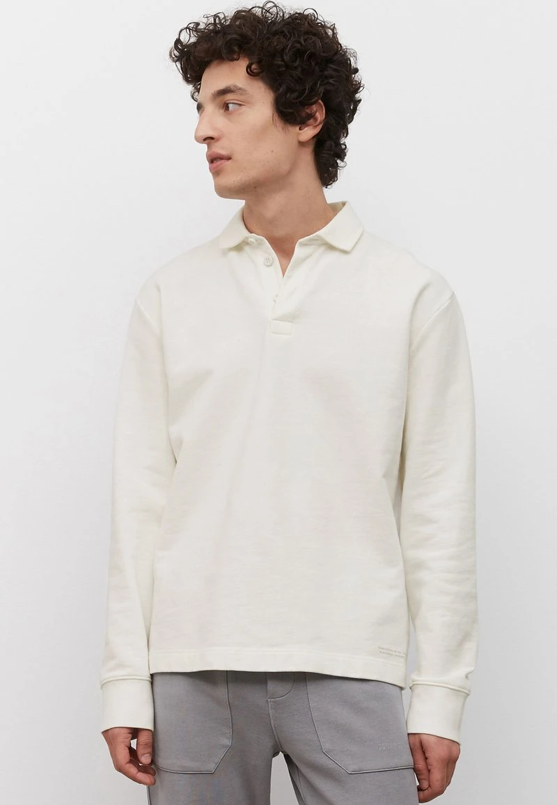 Marc O'Polo Herren Poloshirt - Silver Fern 1 Marc O'Polo Herren Poloshirt - Silver Fern