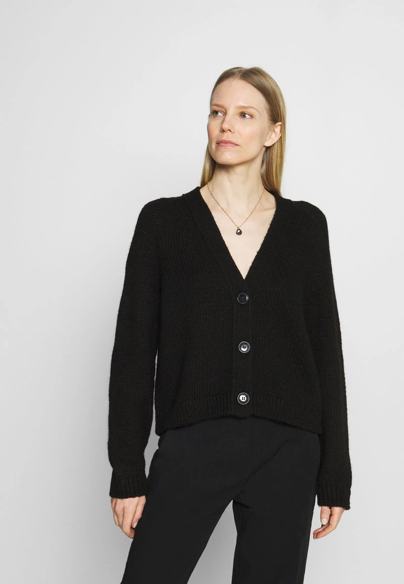 Marc O'Polo CARDIGAN LONGSLEEVE - Strickjacke - Black | Damen 1 Marc O'Polo CARDIGAN LONGSLEEVE - Strickjacke - Black | Damen