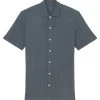 Marc O'Polo Herren KURZARM REGULAR - Hemd - Moon Stone