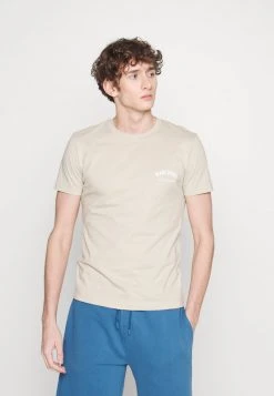 Marc O'Polo Herren ARTWORK ON FRONT AND BACK - T-Shirt Print - Beige