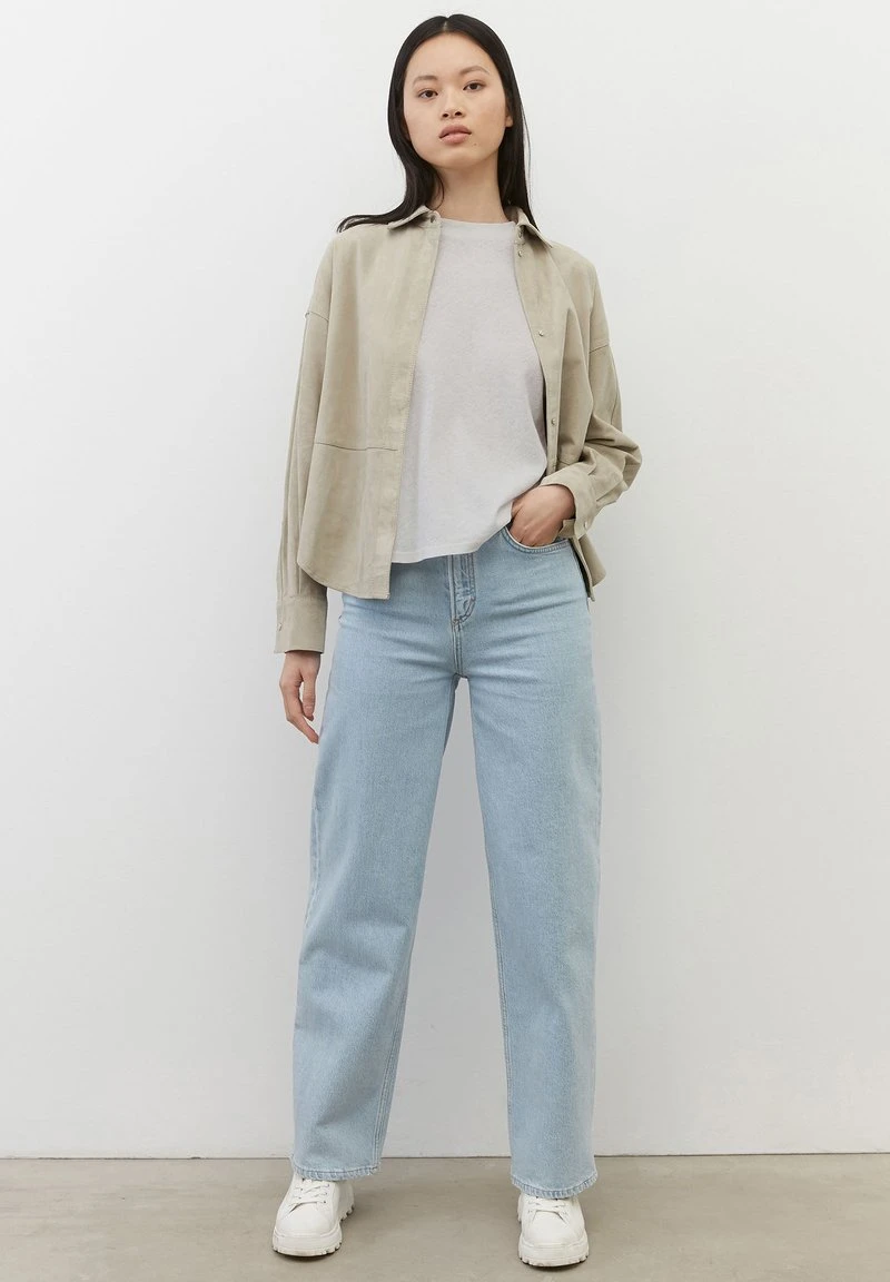 Marc O'Polo Damen T-Shirt Basic - White 4 Marc O'Polo Damen T-Shirt Basic - White – Bild 4