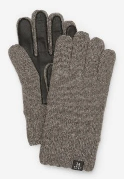 Marc O'Polo Herren Fingerhandschuh - Nordic Grey Melange