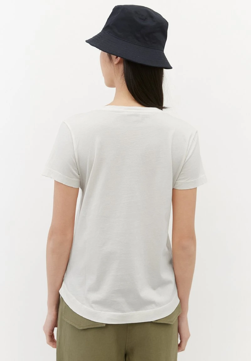 Marc O'Polo Damen T-Shirt Basic - White 3 Marc O'Polo Damen T-Shirt Basic - White – Bild 3