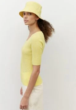 Marc O'Polo Damen T-Shirt Basic - Lemon Sorbet 7 Marc O'Polo Damen T-Shirt Basic - Lemon Sorbet -Marc O'Polo Verkäufe 1dbd944007214c19a1ada82adc5c59c7