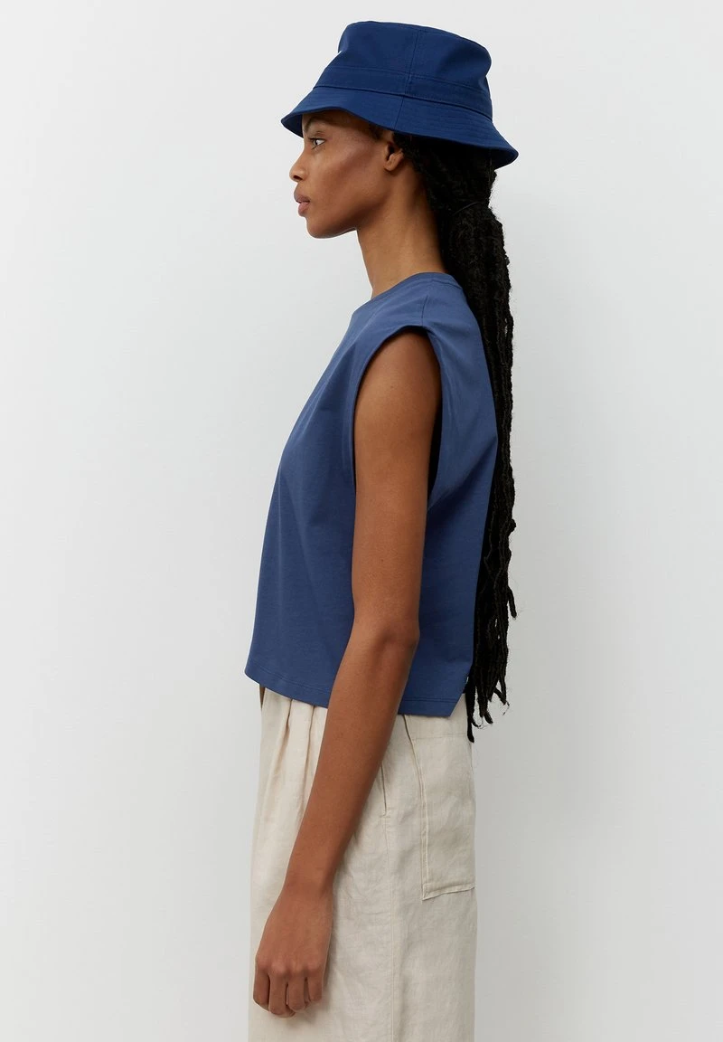 Marc O'Polo Damen SLEEVELESS - Top - Noble Blue 3 Marc O'Polo Damen SLEEVELESS - Top - Noble Blue – Bild 3