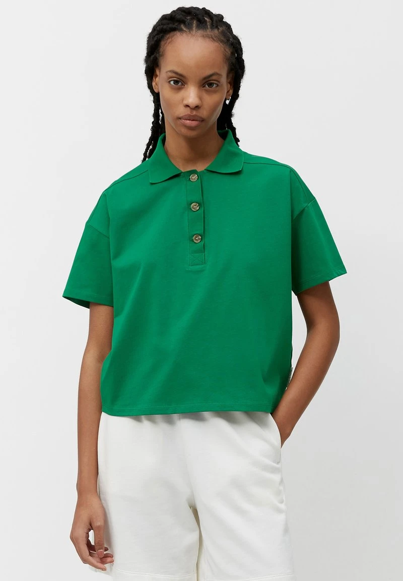 Marc O'Polo Damen Poloshirt - Preppy Green 1 Marc O'Polo Damen Poloshirt - Preppy Green