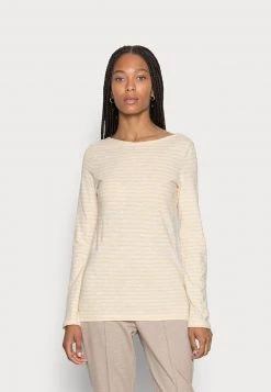 Marc O'Polo Damen Langarmshirt - Vanilla