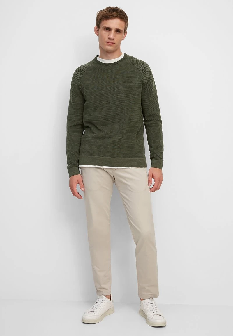 Marc O'Polo MIT STRUKTUR - Strickpullover - Green | Herren 2 Marc O'Polo MIT STRUKTUR - Strickpullover - Green | Herren – Bild 2