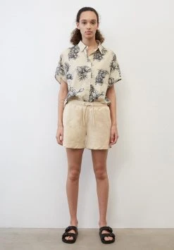 Marc O'Polo AUS BIO-MIX - Shorts - Dusty Field | Damen