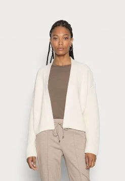 Marc O'Polo CARDIGAN LONG SLEEVE OPEN FRONT - Strickjacke - White Mousse | Damen
