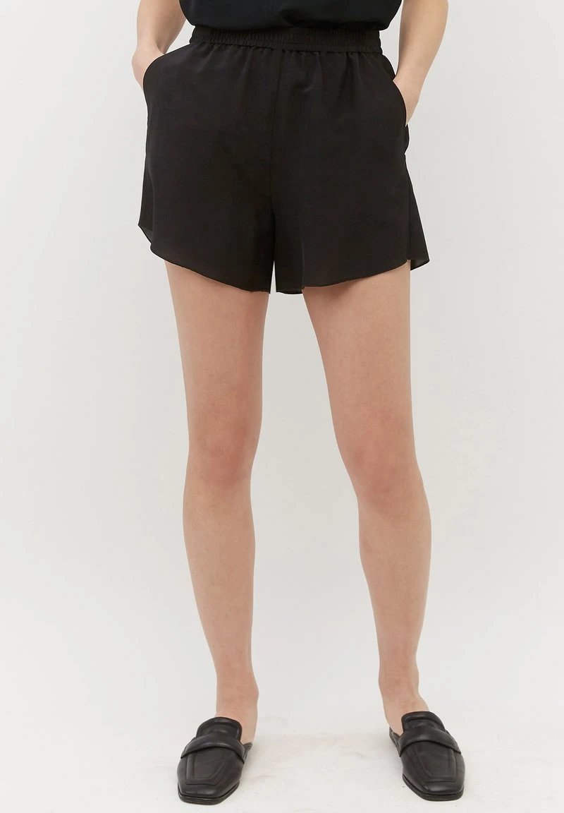 Marc O'Polo STIL TOUCH QUALI - Shorts - Black | Damen 1 Marc O'Polo STIL TOUCH QUALI - Shorts - Black | Damen