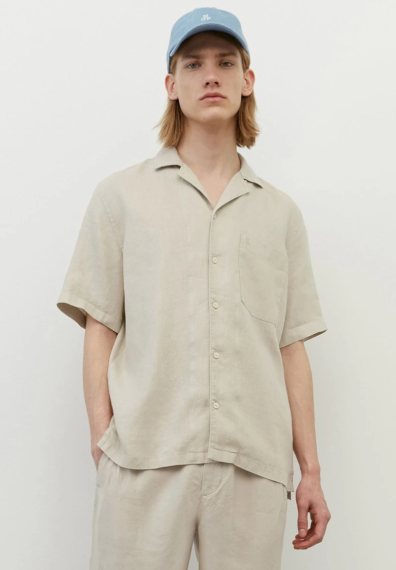 Marc O'Polo KURZARM - Hemd - Beige | Herren 1 Marc O'Polo KURZARM - Hemd - Beige | Herren