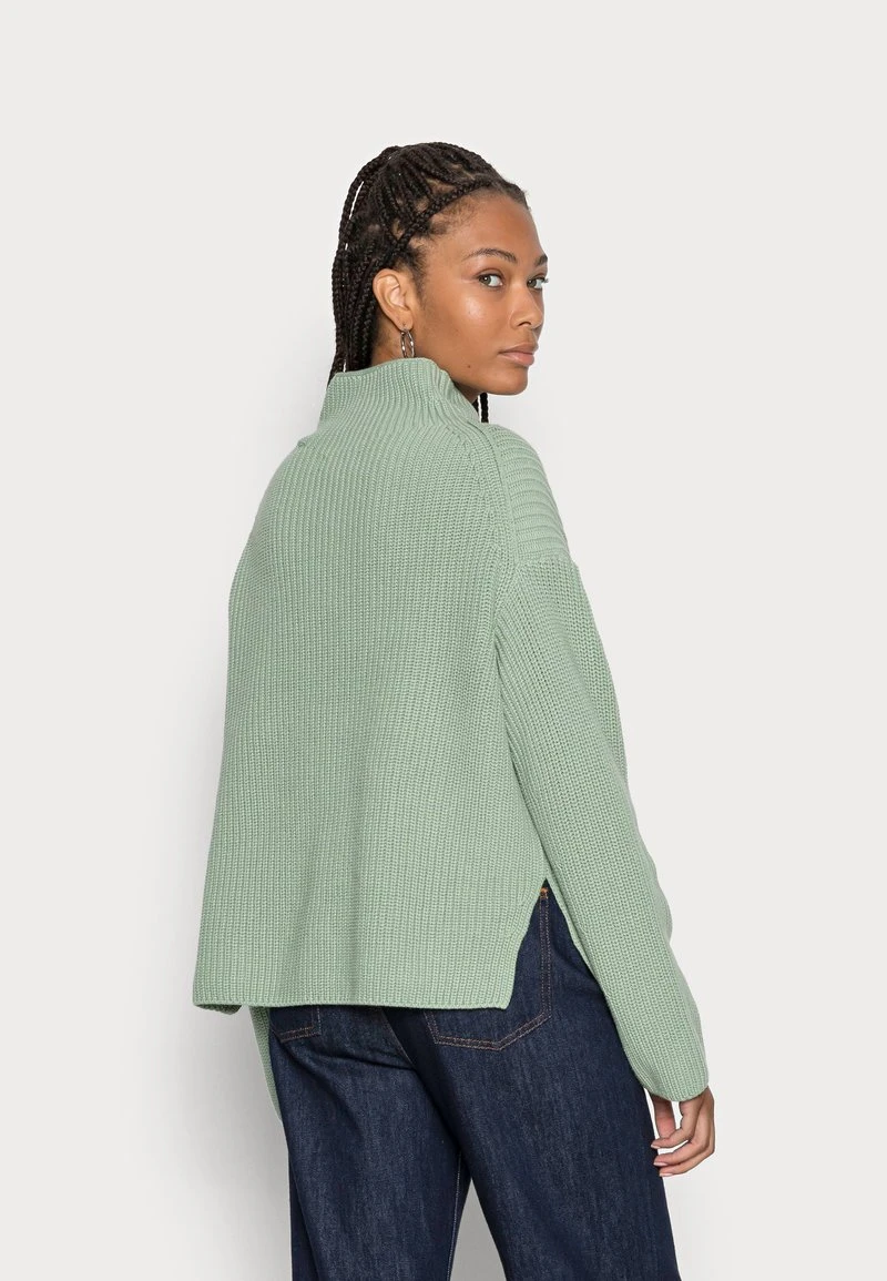 Marc O'Polo SLEEVE STAND UP COLLAR - Strickpullover - Breezy Mint | Damen 3 Marc O'Polo SLEEVE STAND UP COLLAR - Strickpullover - Breezy Mint | Damen – Bild 3