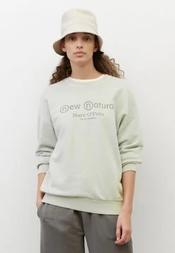 Marc O'Polo MIT ERDPIGMENTEN GEFÄRBT - Sweatshirt - Morning Dew | Damen