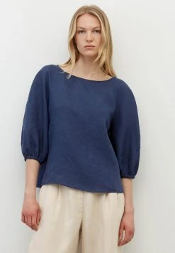 Marc O'Polo Bluse - Noble Blue | Damen