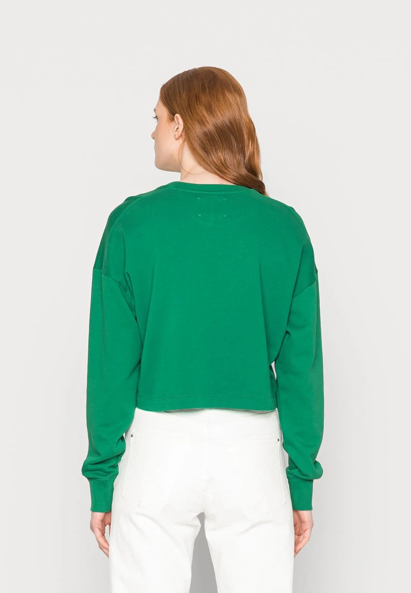 Marc O'Polo ROUND NECK LONG SLEEVES CROPPED LENGTH - Sweatshirt - Preppy Green | Damen 3 Marc O'Polo ROUND NECK LONG SLEEVES CROPPED LENGTH - Sweatshirt - Preppy Green | Damen – Bild 3