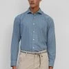 Marc O'Polo LANGARM TWILL - Hemd - Multi/stormy Sea | Herren