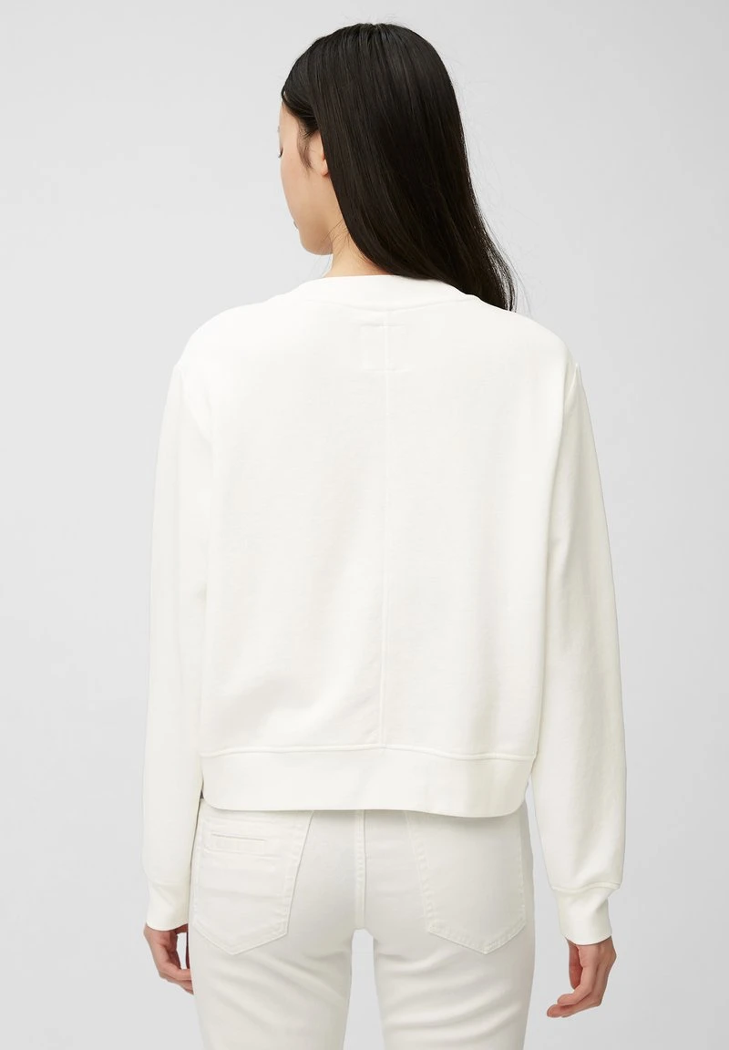 Marc O'Polo Sweatshirt - Paper White | Damen 3 Marc O'Polo Sweatshirt - Paper White | Damen – Bild 3